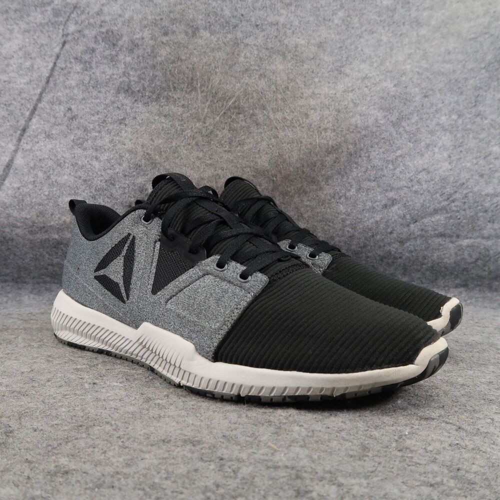 Reebok Shoes Mens 10 Athletic Hydrorush Cross Training Fitness Sport Active Grey